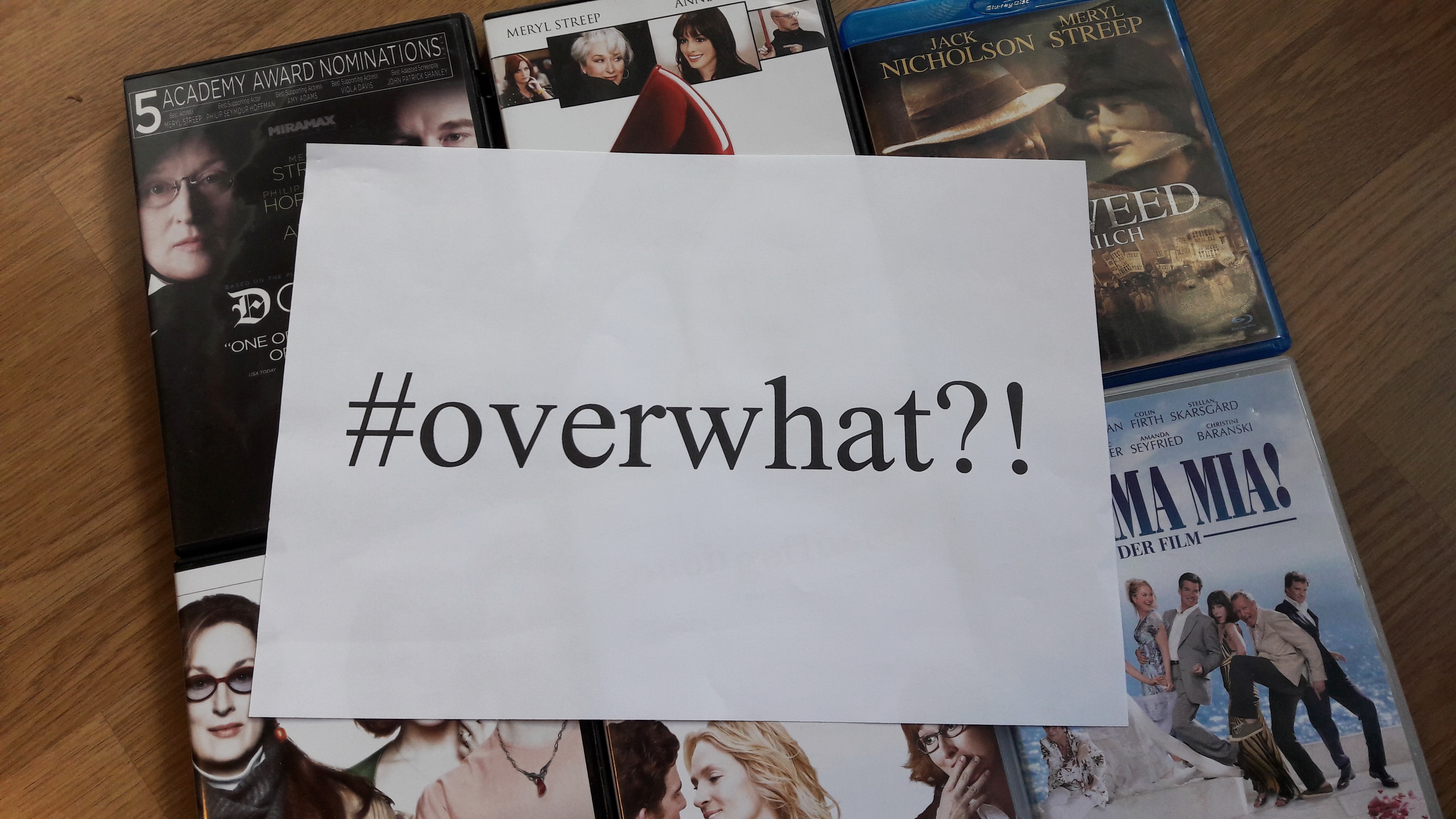 Meryl-Streep-Special: #overwhat?!